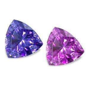 CUBIC ZIRCONIUM - COLOUR CHANGE TRILLIANT FACET - 6.30cts