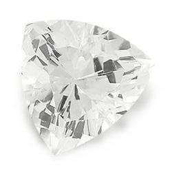 CUBIC ZIRCONIUM - AAA DIAMOND WHITE TRILLIANT FACET - 2.41cts