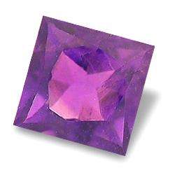 AMETHYST - SIBERIAN PURPLE PRINCESS FACET - 0.45cts
