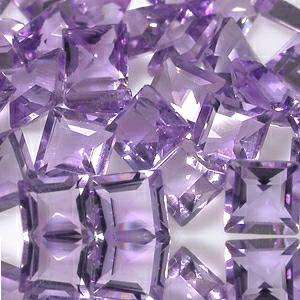 AMETHYST - PURPLE SQUARE FACET - 0.12cts