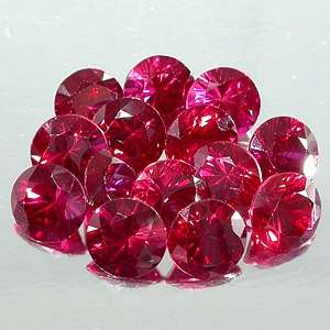 RUBY - RICH RED ROUND FACET - 3.47cts