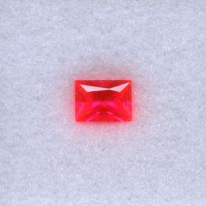 RUBY - RICH RED BAGUETTE SHAPE - 1.24cts