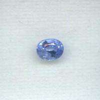 TANZANITE - BLUE PURPLE OVAL FACET - 0.41cts