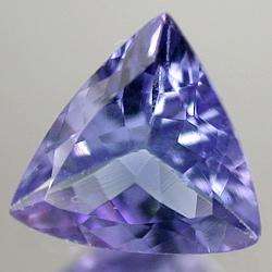 TANZANITE - VIOLET BLUE TRILLIANT FACET - 0.62cts
