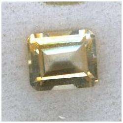 CITRINE -  BI-COLOUR OCTAGON FACET - 3.98cts