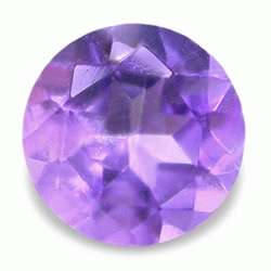 TANZANITE - BLUE PURPLE ROUND FACET - 0.17cts