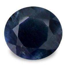 MIDNIGHT BLUE SAPPHIRE - ROUND FACET - 1.85cts