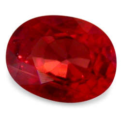 RUBY (Natural Madagascar) - PIGEON BLOOD RED OVAL FACET - 0.82cts