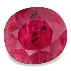 RUBY (Natural Madagascar) - BLOOD RED OVAL FACET - 3.86cts