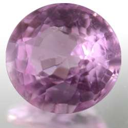 TOURMALINE - PURPLE PINK ROUND FACET - 0.08cts