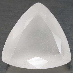 MOONSTONE - 4.85cts - WHITE TRILLIANT FACET