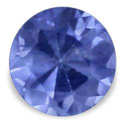 SAPPHIRE (NATURAL CEYLON) - CORNFLOWER BLUE ROUND FACET - 0.05cts