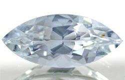 AQUAMARINE - SANTA MARIA BLUE MARQUISE FACET - 0.55cts