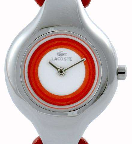 GENUINE LACOSTE LADIES WATCH - LEATHER STRAP