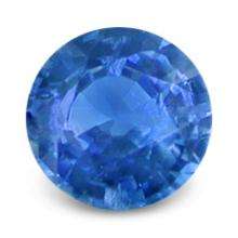 SAPPHIRE (NATURAL CEYLON) - CORNFLOWER BLUE ROUND FACET - 0.04cts