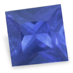 SAPPHIRE (NATURAL PAILIN) - BEST BLUE PRINCESS FACET - 0.135cts