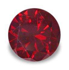 SPINEL - DARK RED ROUND FACET - 0.635cts