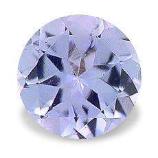TANZANITE - VIOLET BLUE ROUND FACET - 0.16cts