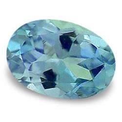 TANZANITE - VIOLET BLUE OVAL FACET - 0.44cts