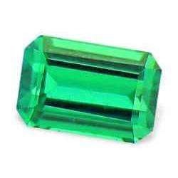 PARAIBA TOURMALINE - NEON GREEN OCTAGON FACET - 0.51cts