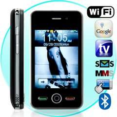 Thunder - Quadband Dual SIM Wifi Touchscreen Worldphone + TV