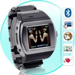 Terminal - Quad Band Touch Screen Watch Cell Phone