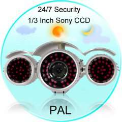 Sentinel - Waterproof Night Vision CCTV (SONY 1/3 CCD) - PAL