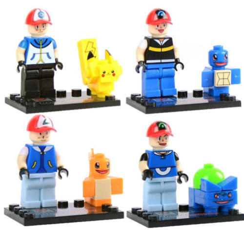 Lego -compatible Pokemon Minifigure set