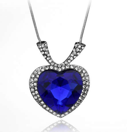 Titanic Heart of the Ocean replica Necklace