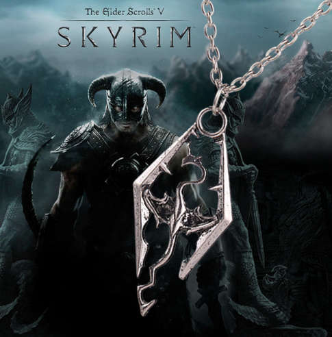 Skyrim Elder Scrolls Necklace CLEARANCE SALE