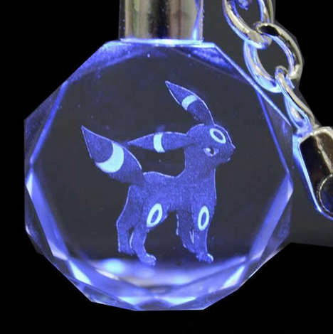LED Pokemon Go Keyring