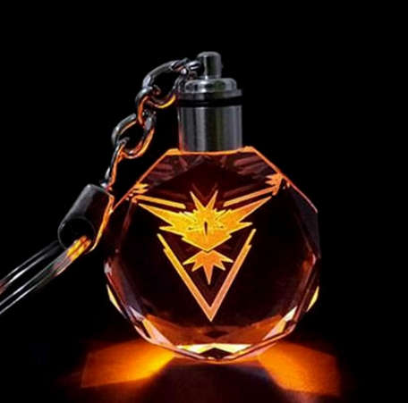 LED Pokemon Go Instinct Keyring