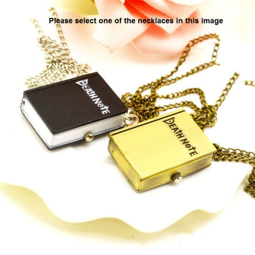 Death note Pocket Watch With Necklace Chain