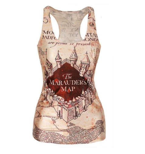 Harry Potter Marauder's Map Shirt