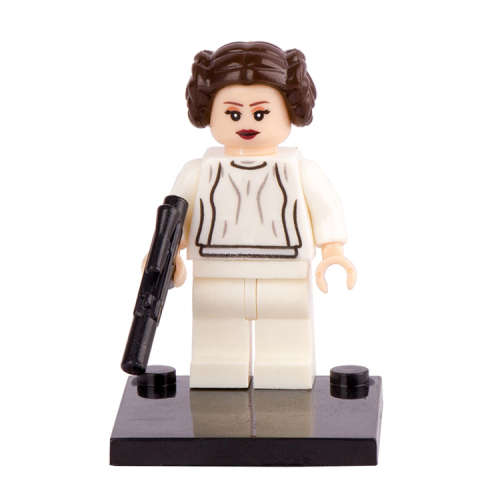 Lego -compatible Star Wars Leila Minifigure
