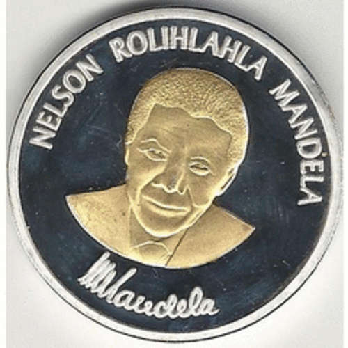 24KT gold+silver plated robben island coin long walk to freedom coin,Nelson Mandela coin