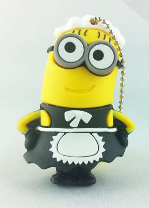 Despicable Me Minion 8GB USB Flash Drive - Black