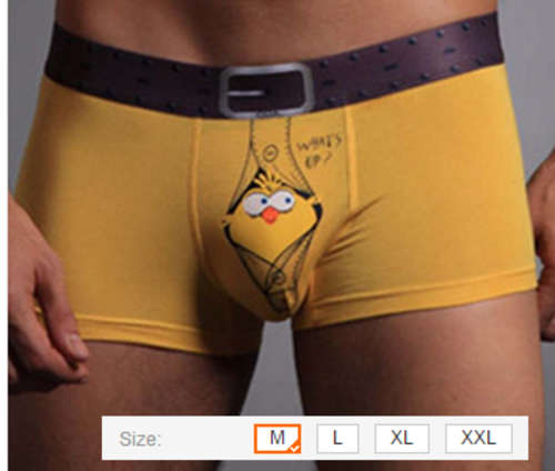 Angry Bird Men's underwear