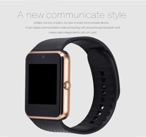 GT08 Smart Watch - Black