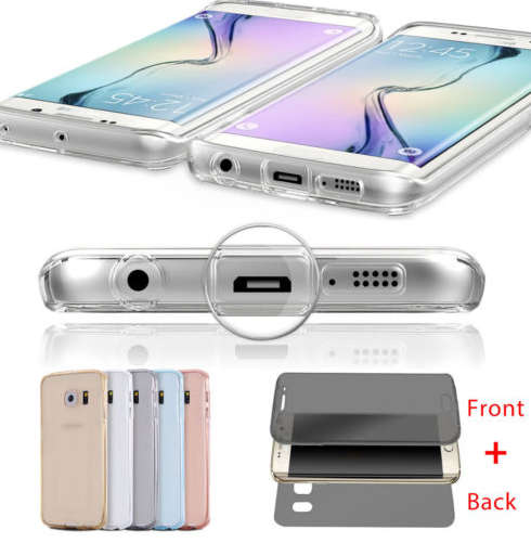 Soft TPU Full body case for Samsung A3 A5 A7 J5 J7 2016 J1 J3 Grand Prime S4 S5 S6 S7 Edge