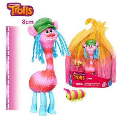 DreamWorks Trolls Movie 8cm Troll Figurine - Cooper