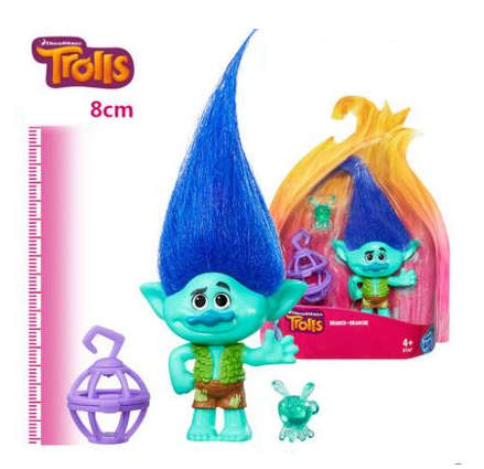 DreamWorks Trolls Movie 8cm Troll Figurine - Branch