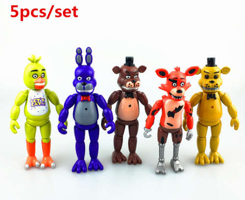 Five Nights At Freddy's set of 5 PVC figurines (about 12cm)