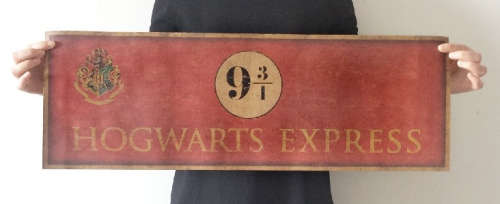 Harry Potter Hogwarts Express - Platform 9 3/4 Poster (71x24cm)