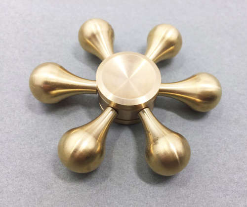 Metal Fidget Spinner and Pouch