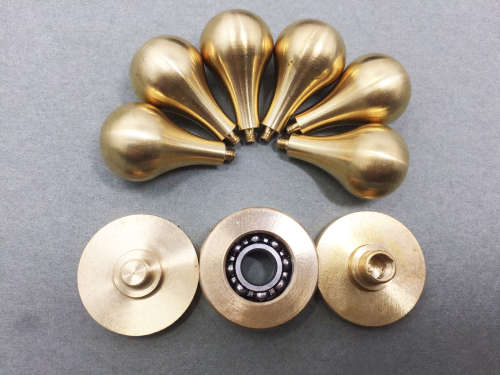 Metal Fidget Spinner and Pouch