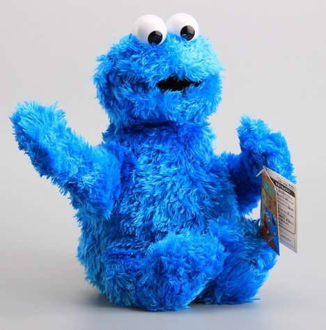 Sesame Street Cookie Monster Plush Toy - Approx 28cm