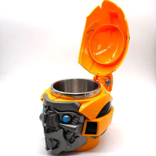 Transformers Mug - Plastic and Stainless Steel - Transformers Cup