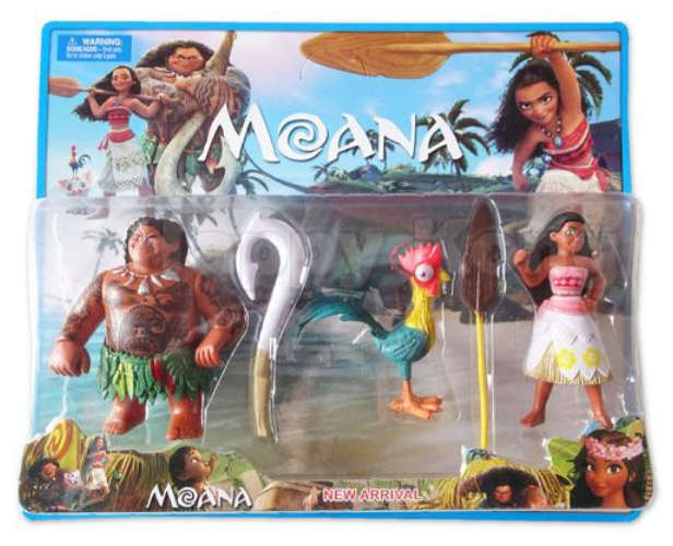 Moana set of 3 PVC figures SPECIAL - IN STOCK