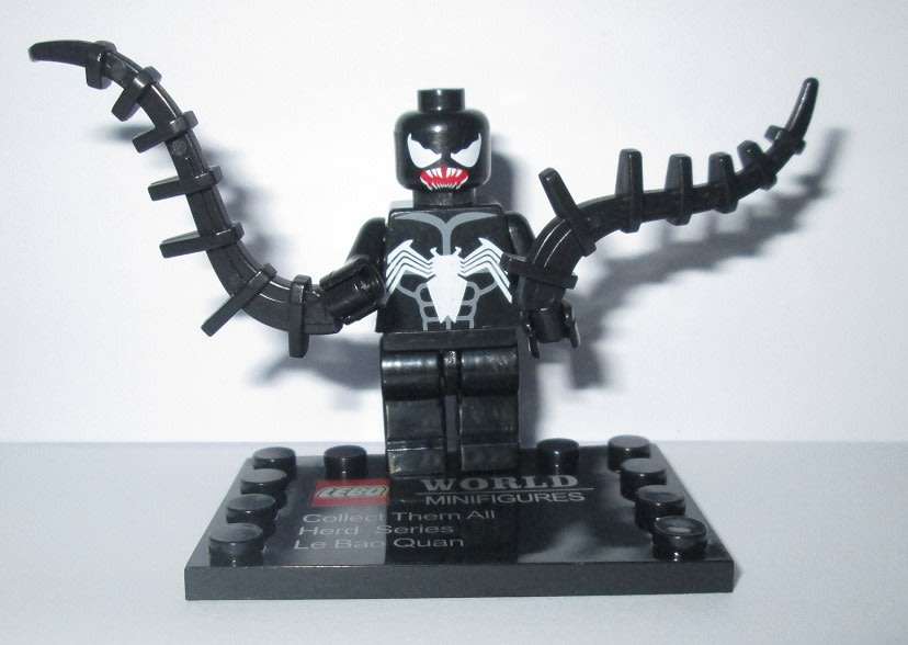 Lego -compatible Evil Spiderman Black Venom Spider-Man Minifigure - IN STOCK